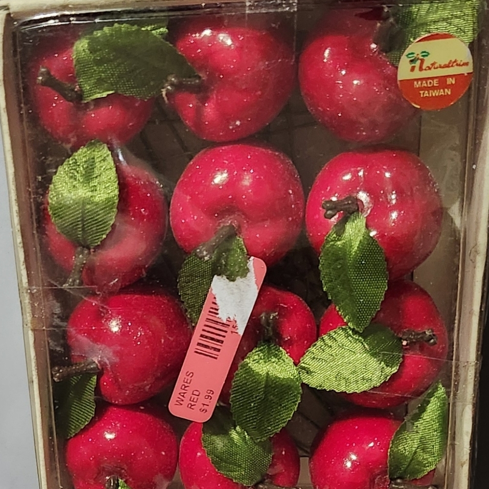 Vintage Apple Ornaments
